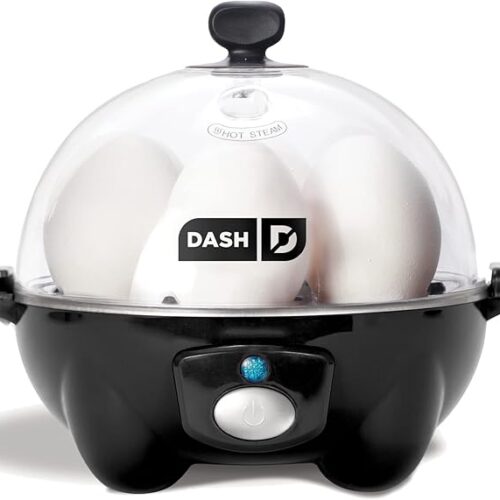 🍳 Dash Rapid Egg Cooker – Cocina rápida para huevos con función automática | Capacidad 6 huevos