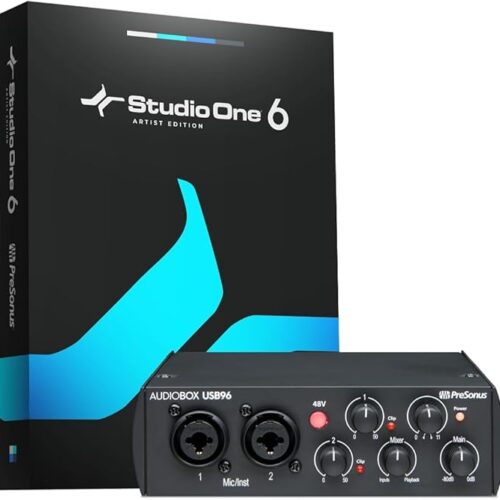 PreSonus AudioBox 96 – Edición 25 Aniversario: Grabación Profesional al Alcance de Todos
