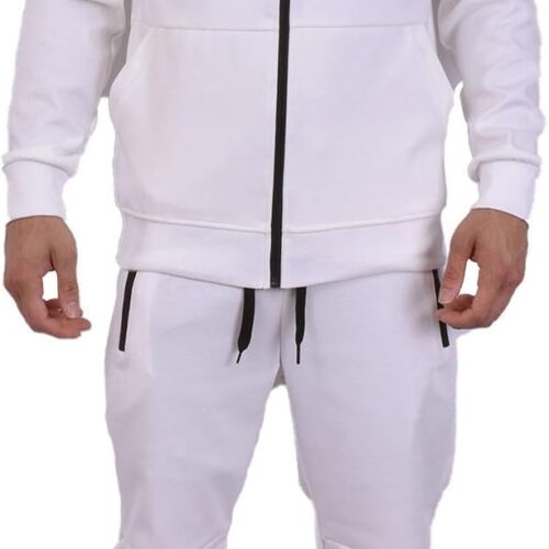 Riflessi – Conjunto deportivo casual de 2 piezas para hombre con sudadera y pantalón